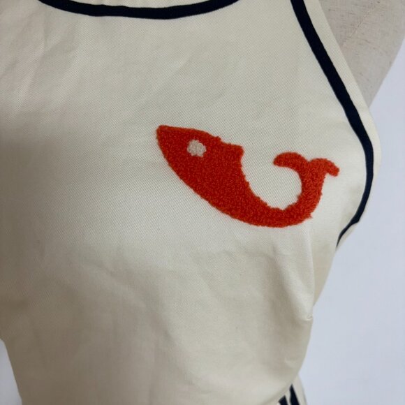 Alemais Marine printed cotton minidress - Picture 8 of 13